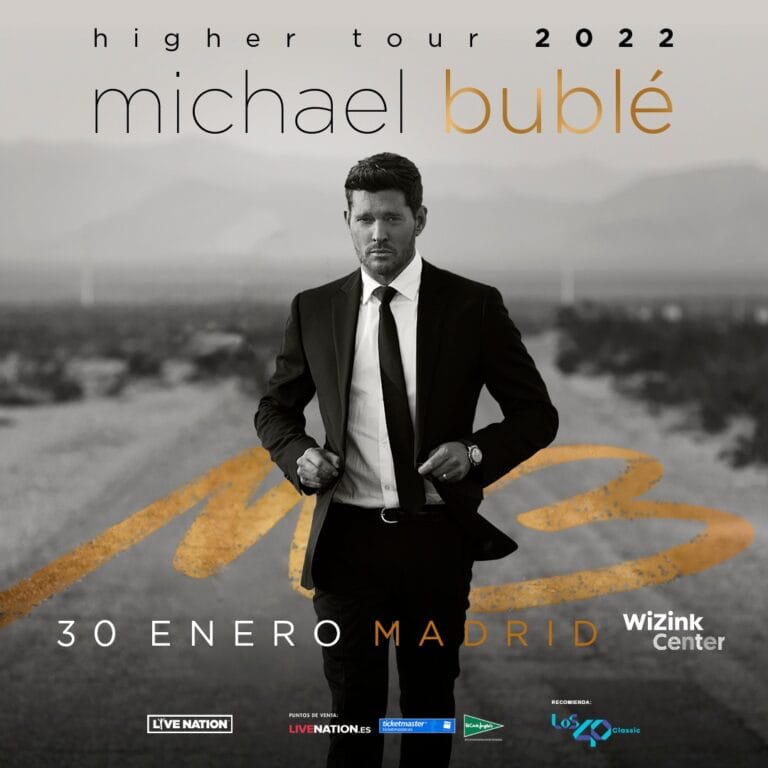 Concierto de Michael Buble en Wizink Center Madrid 768x768