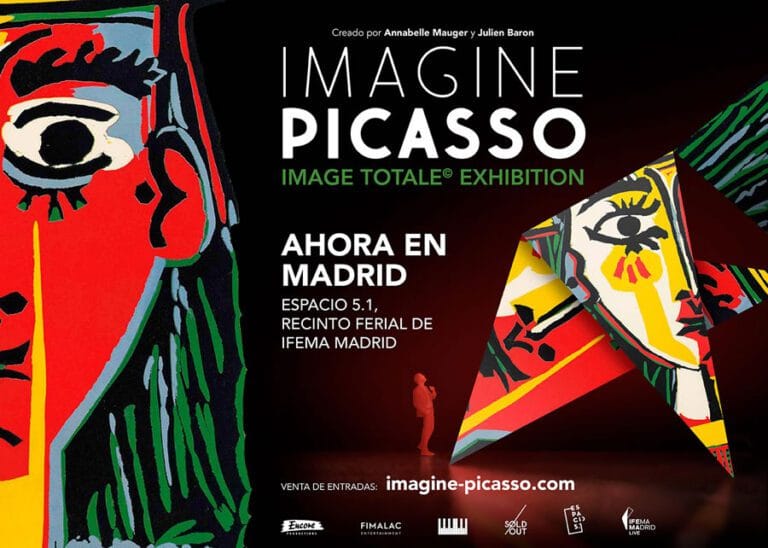 Exposicion Inmersiva Imagine Picasso en Espacio 5.1 Ifema Madrid 1 768x548