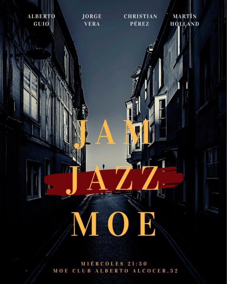 Jazz Jam Session en Moe Club Madrid 768x959