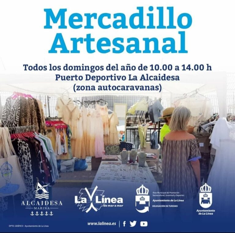Mercadillo Artesanal en el Puerto de la Alcaidesa 768x761