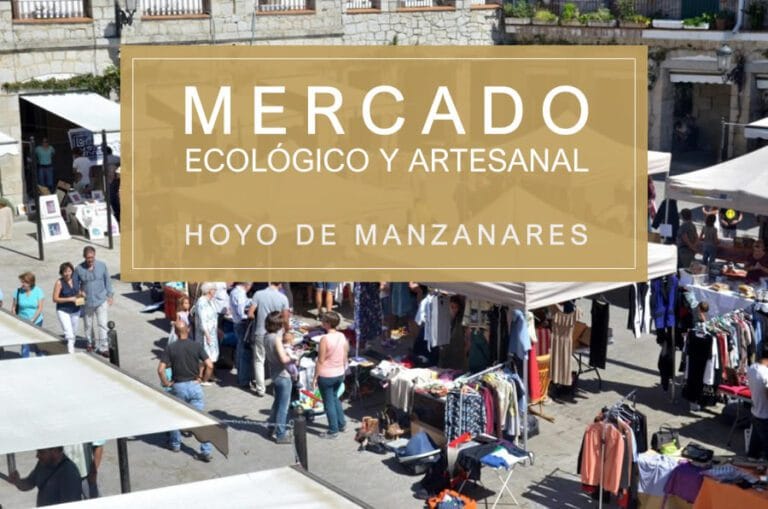 Mercado Ecologico y Artesano en Hoyo de Manzanares 768x509