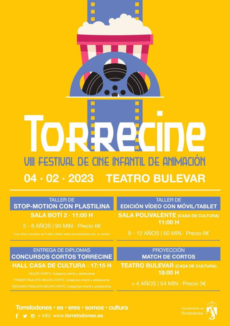 Torrelodones celebra su VIII Festival de Cine Infantil de Animación