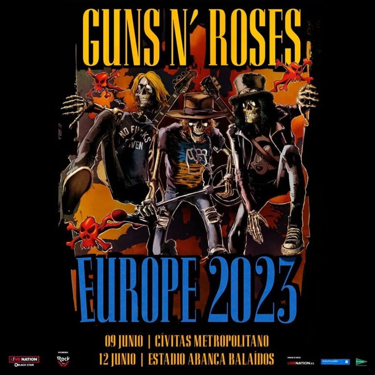 Concierto de Guns N Roses en Civitas Metropolitano Madrid 768x768