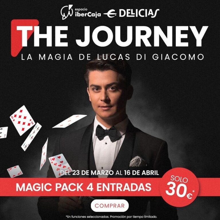 Mago Lucas The Journey en Espacio Ibercaja Delicias 768x768