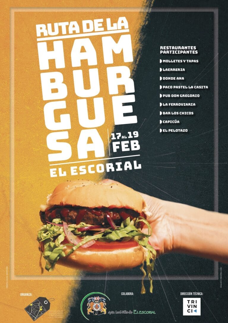 Ruta de la Hamburguesa 2023 del Escorial 768x1086