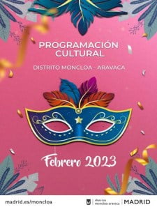 Carnaval 2023 | Moncloa-Aravaca (Madrid) | 8-22/02/2023 | Cartel