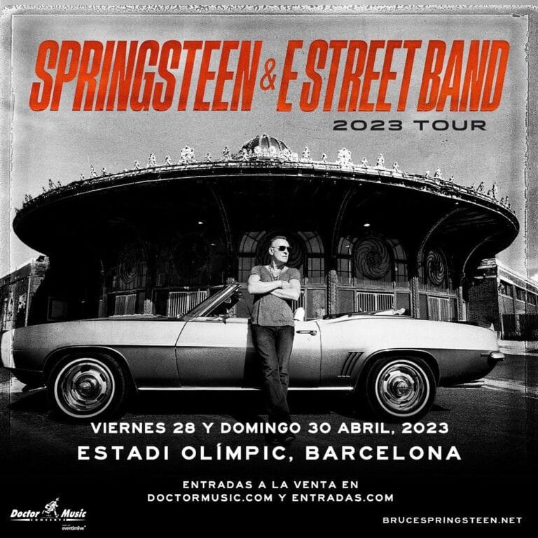Concierto Bruce Springsteen The E Street Band en Estadio Olimpico de Barcelona 768x768