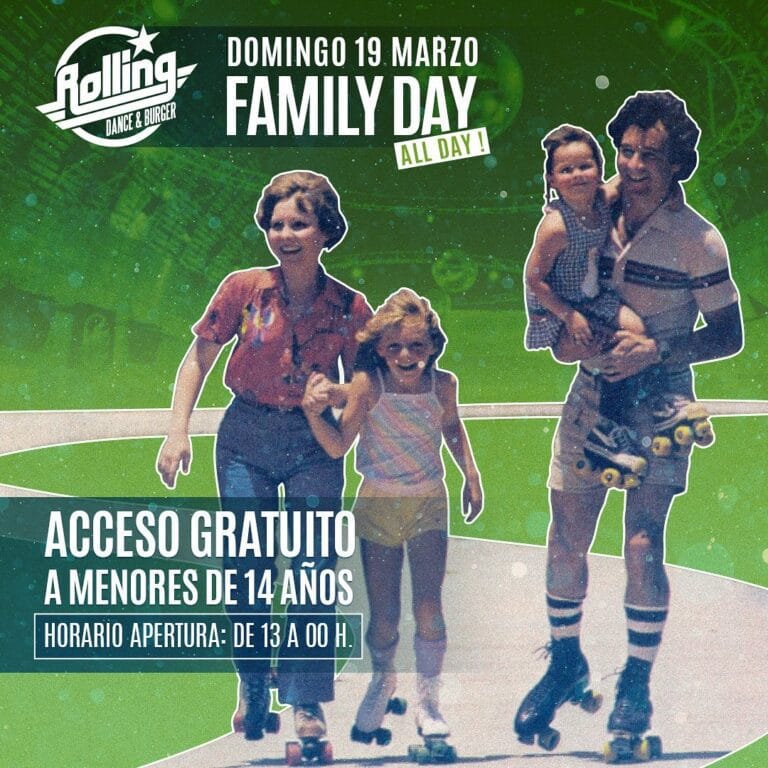 Family Day especial dia del Padre en Rolling Dance Burger 768x768