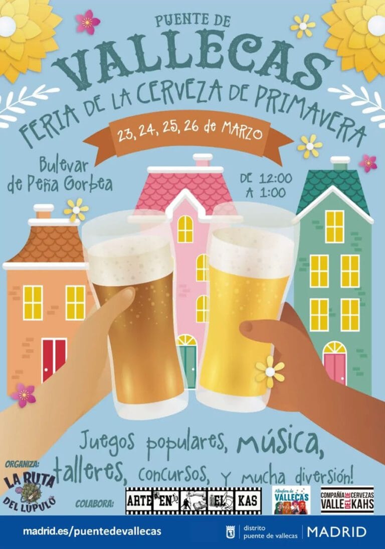 Feria de la Cerveza de Primavera de Puente de Vallecas 2023 768x1094