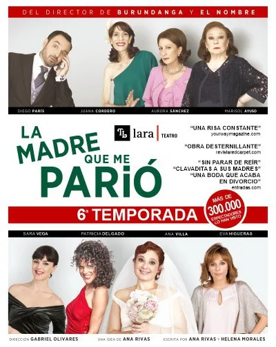 La madre que me pario en el Teatro Lara Madrid