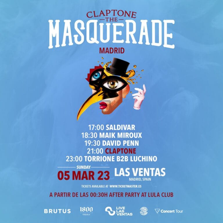 The Masquerade by Claptone en Live Las Ventas 768x768