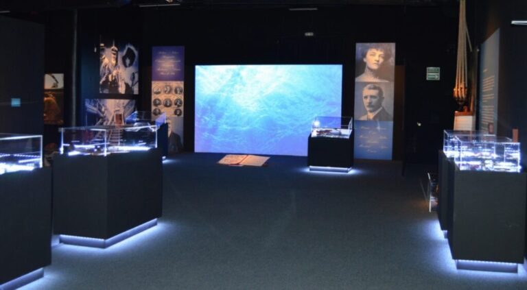 Exposicion Titanic en el Pabellon de la Navegacion de Sevilla 4 768x423