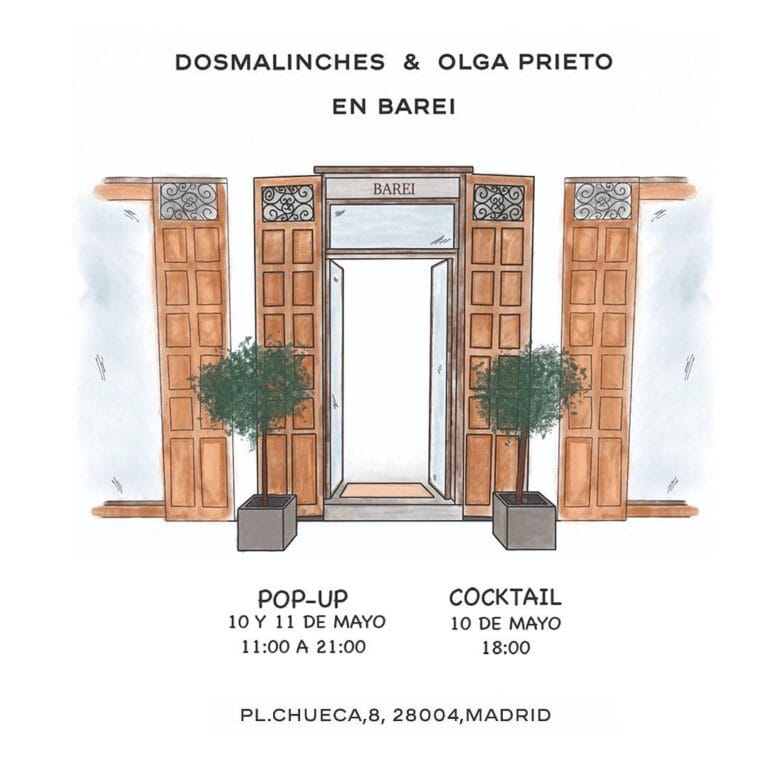 Pop Up Barei Dosmalinches y Olga Prieto en Barei Shop 768x768