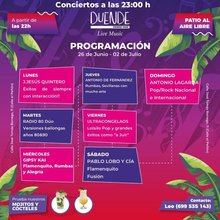 Conciertos en Duende Conil de la Frontera 768x768