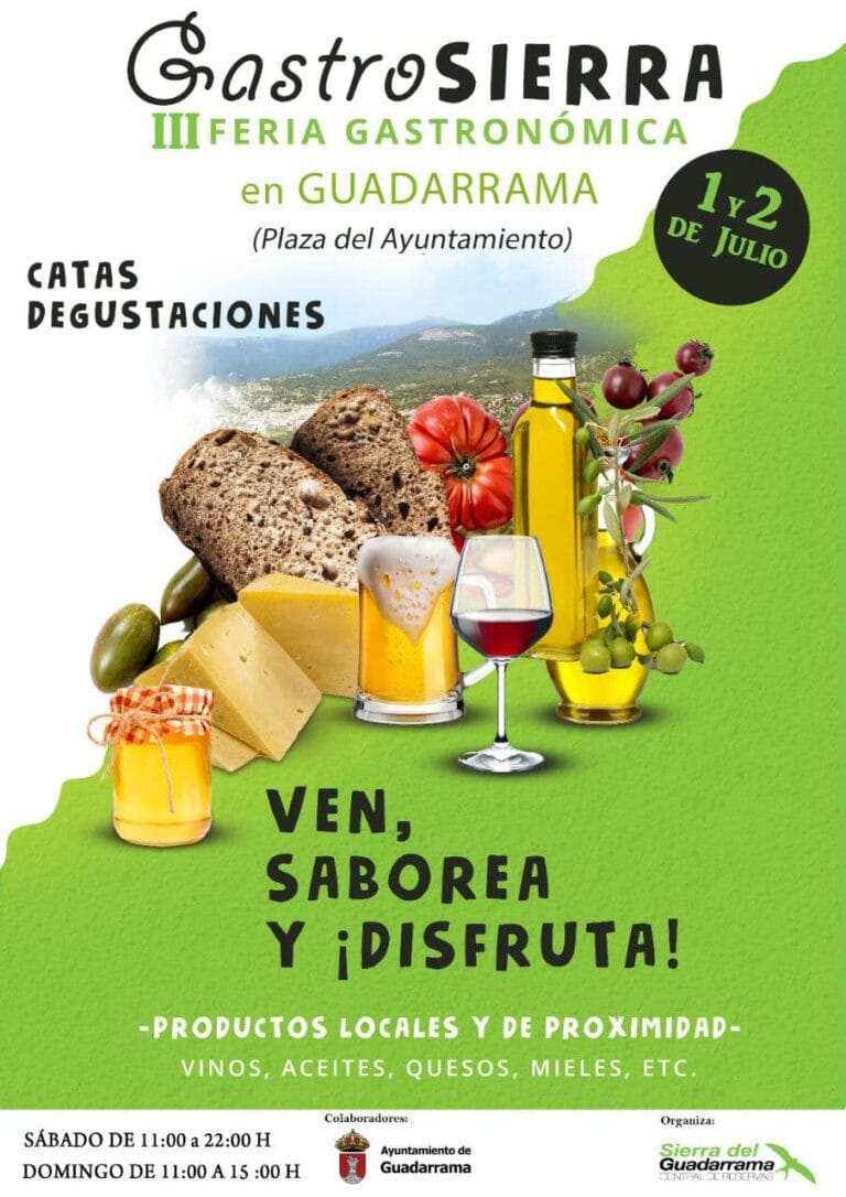 Gastro Sierra III Feria Gastronomica en Guadarrama 768x1086