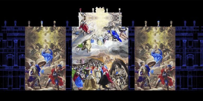 Espectaculo gratuito de videomapping en el Palacio Real de Madrid 2 768x384