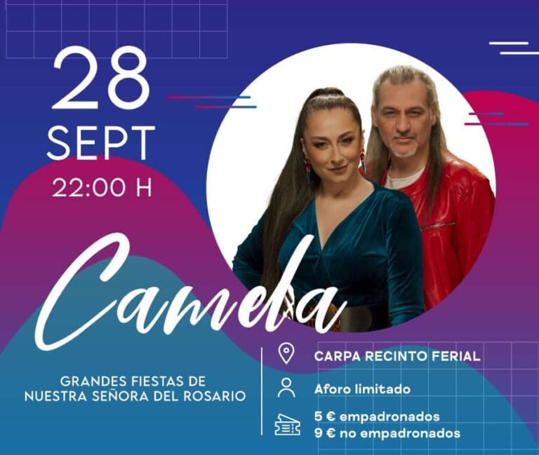 Concierto de Camela en Boadilla del Monte 768x649