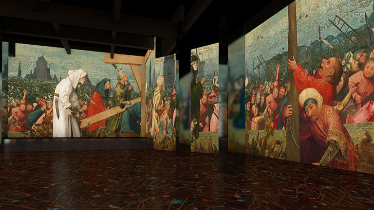 Exposicion Inmersiva El Misterio de El Bosco en Nomad Museo 3 768x432
