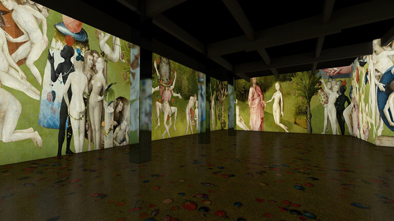 Exposicion Inmersiva El Misterio de El Bosco en Nomad Museo 4 768x432