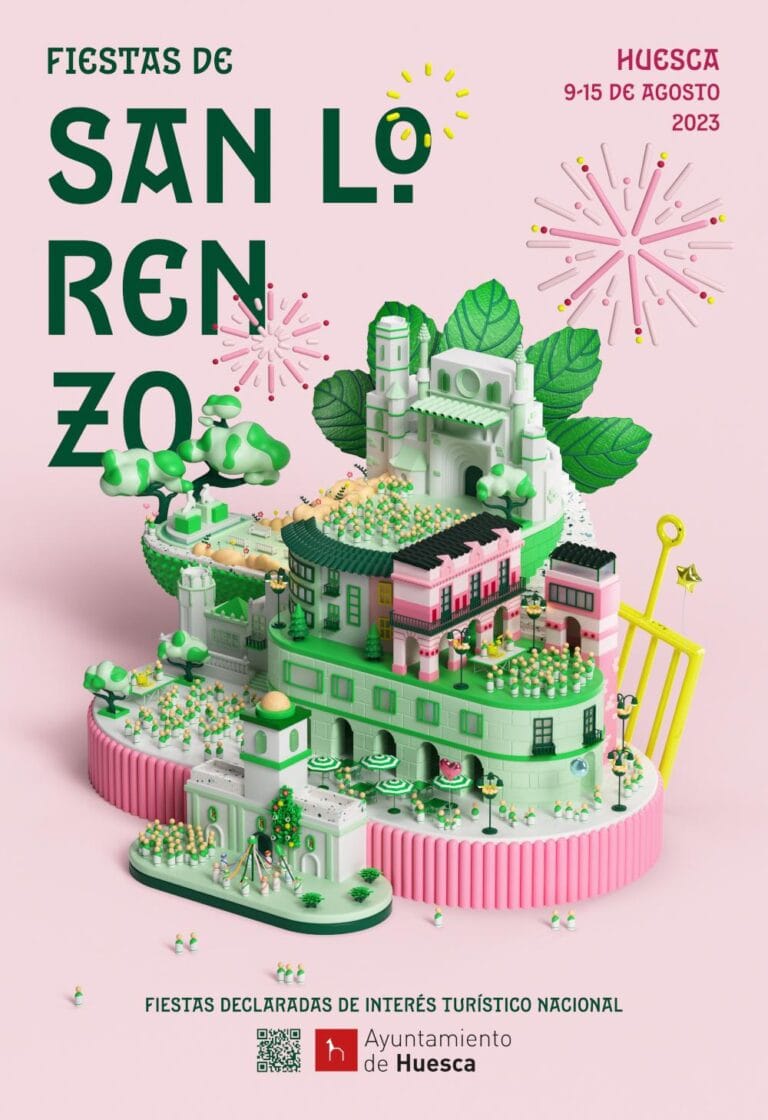 Fiestas de San Lorenzo en Huesca 2023 768x1120