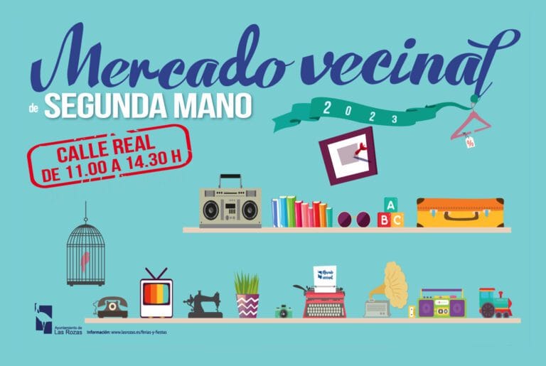 Mercado vecinal de segunda mano de las Rozas de Madrid 768x515