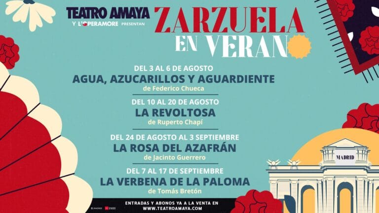 Zarzuela en Verano en el Teatro Amaya 768x432