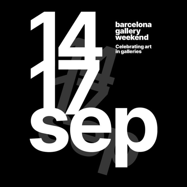 Barcelona Gallery Weekend 2023 768x768