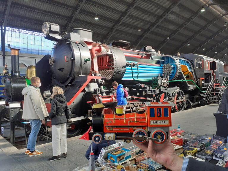 Feria de coleccionismo del Museo del Ferrocarril 4 768x576