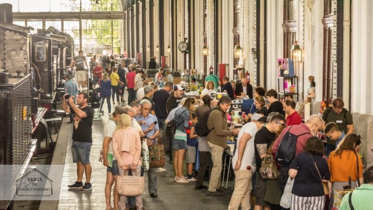 Feria de coleccionismo del Museo del Ferrocarril 768x432