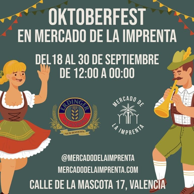 Oktoberfest 2023 Mercado de la Imprenta Valencia 768x768