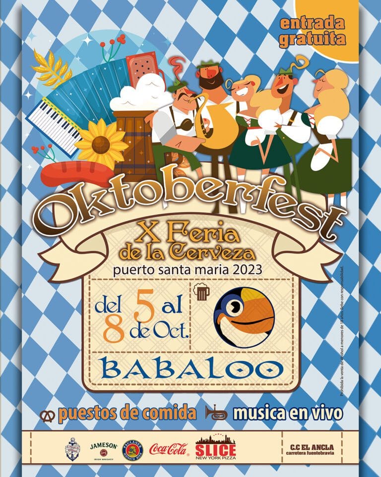Oktoberfest Babaloo X Fiesta de la cerveza de El Puerto de Santa Maria 768x960