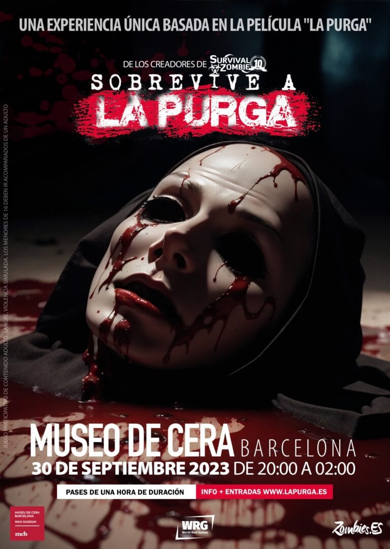 Survival La Purga en el Museo de Cera de Barcelona 768x1080