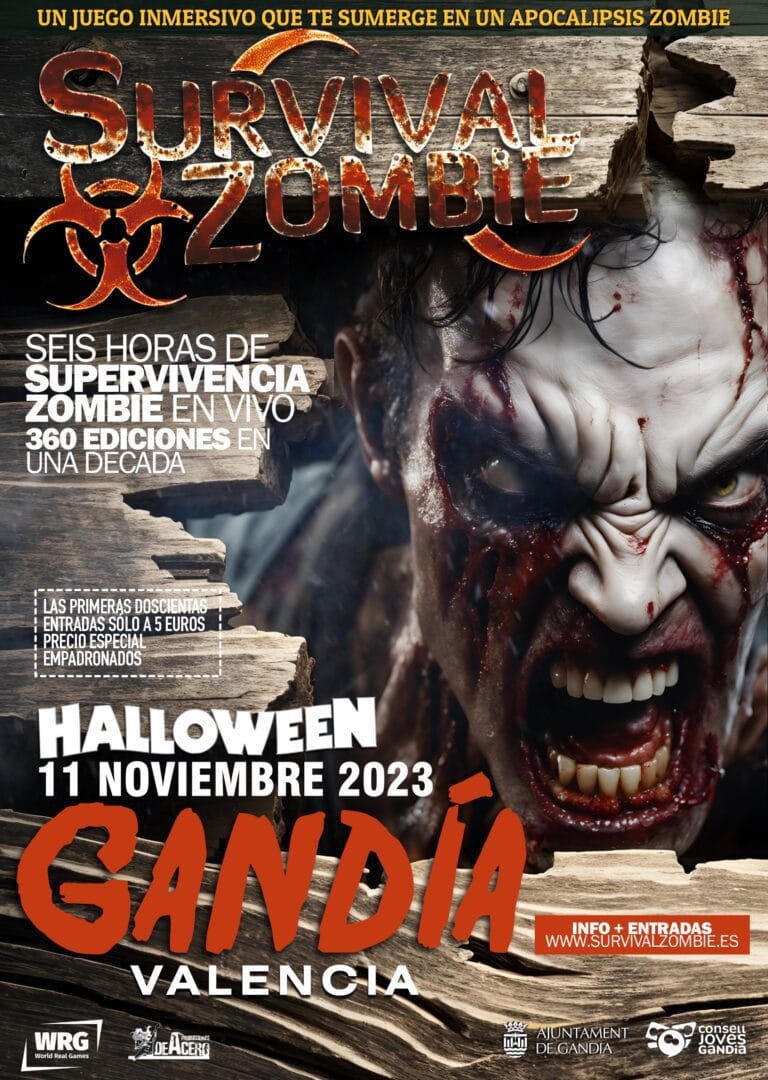 Survival Zombie en Gandia Valencia 768x1080
