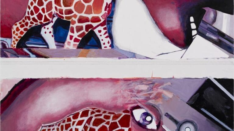 Exposicion Luis Gordillo. dime quien eres Yo en Sala Alcala 31 768x432