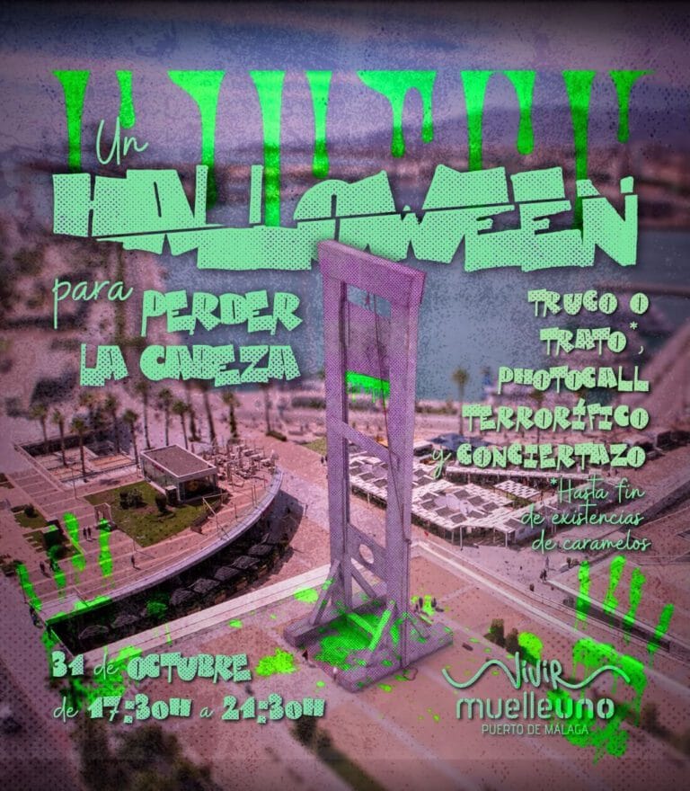 Un Halloween para perder la cabeza en Muelle Uno Malaga 768x880