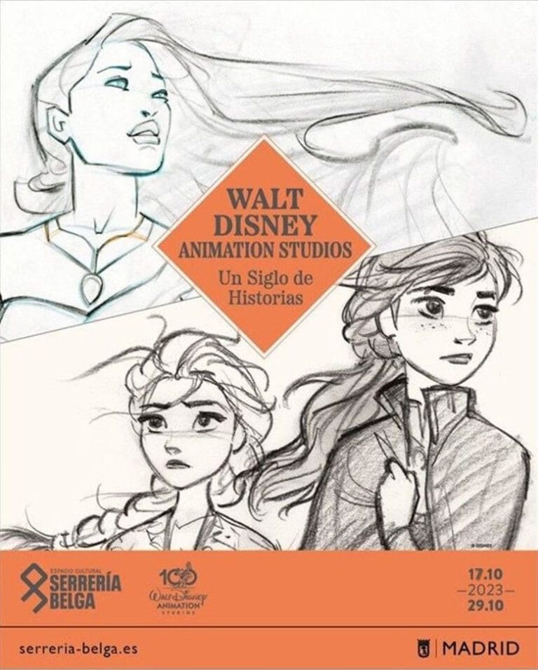 Walt Disney Animation Studios Un siglo de historias en Serreria Belga 1 768x956