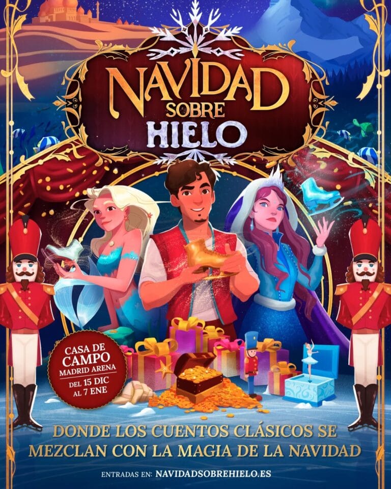 Navidad sobre Hielo en la Casa de Campo de Madrid 768x960