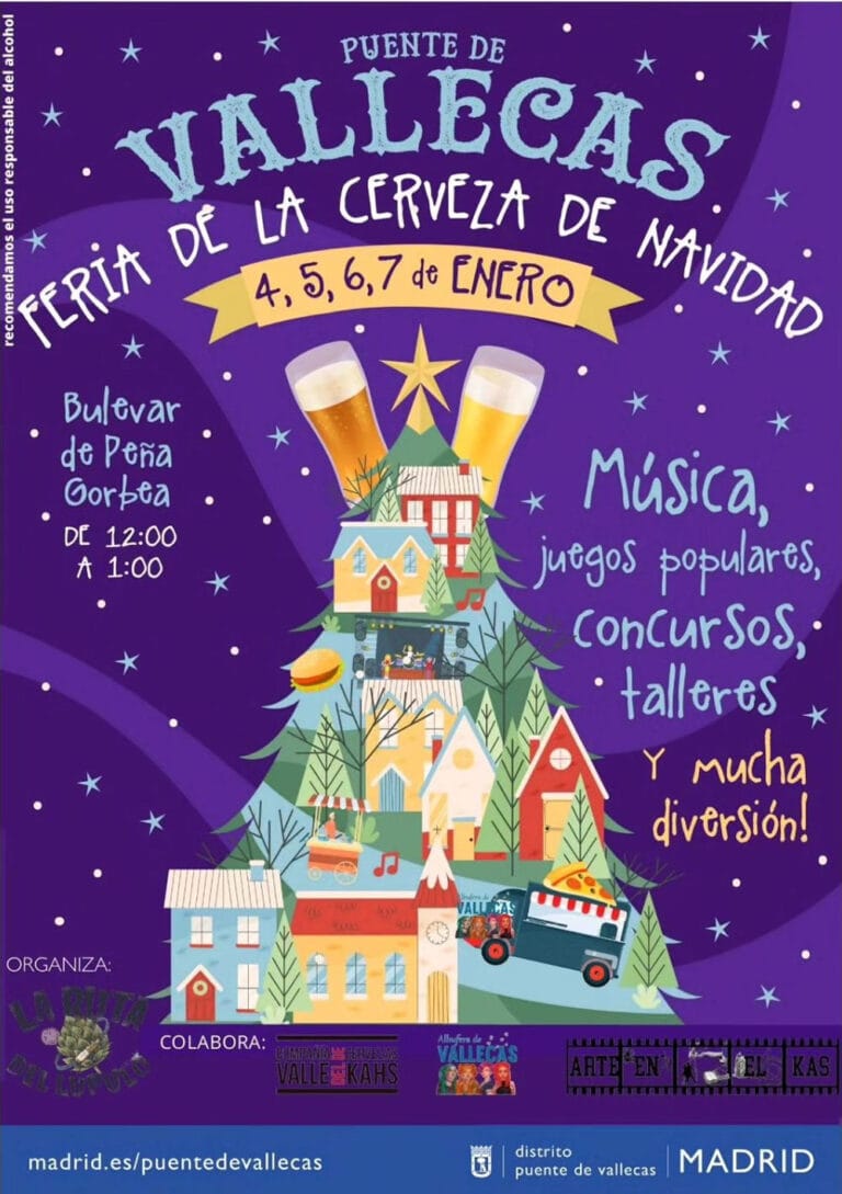 Feria de la Cerveza de Navidad de Puente de Vallecas 2024 768x1089