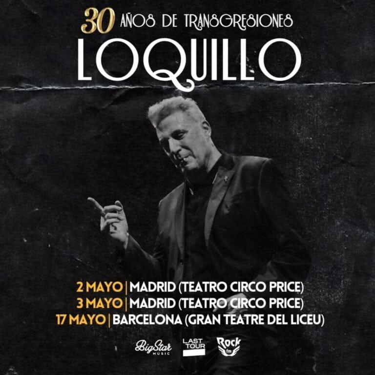 Concierto de Loquillo Transgresiones 768x768