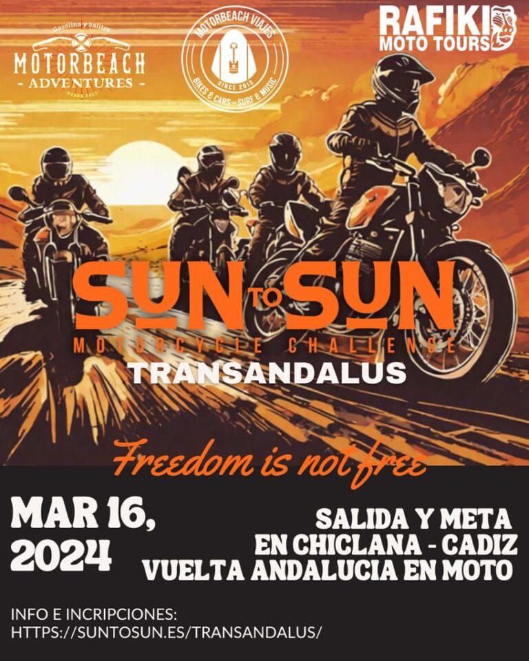 Sun to Sun Transandalus en Moto Marzo 2024 768x960