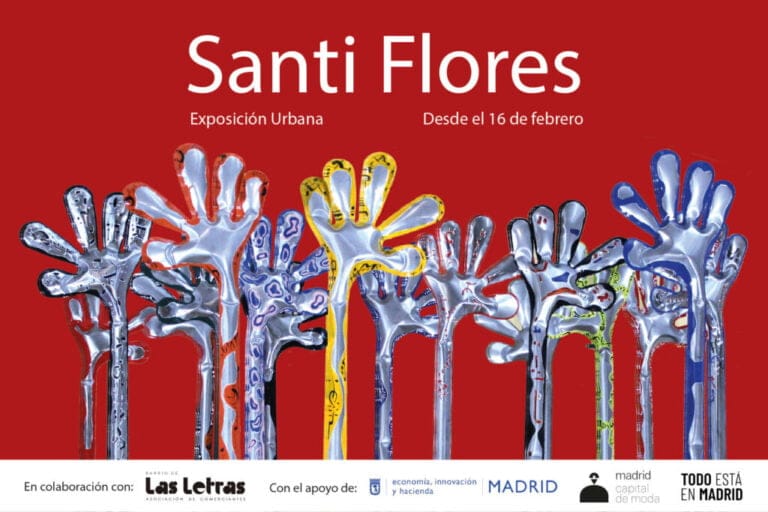Exposicion Urbana de Santi Flores en Barrio de las Letras 768x512
