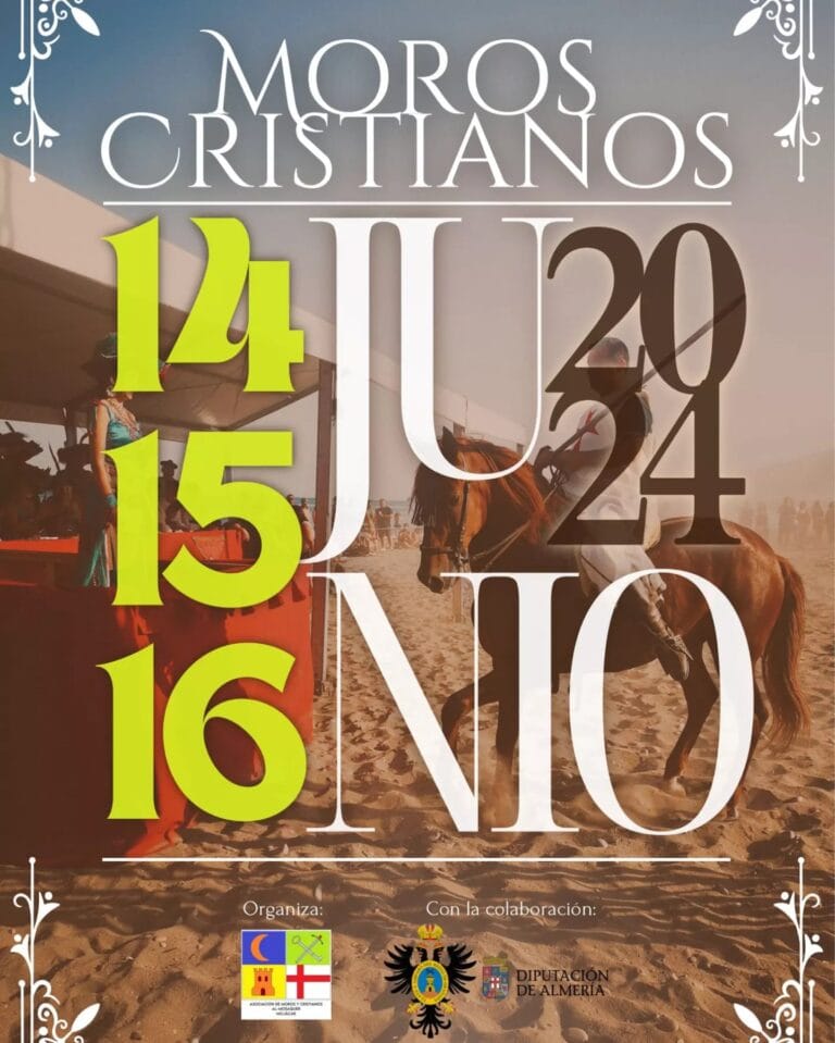 Fiestas de Moros y Cristianos en Mojacar 2024 768x959
