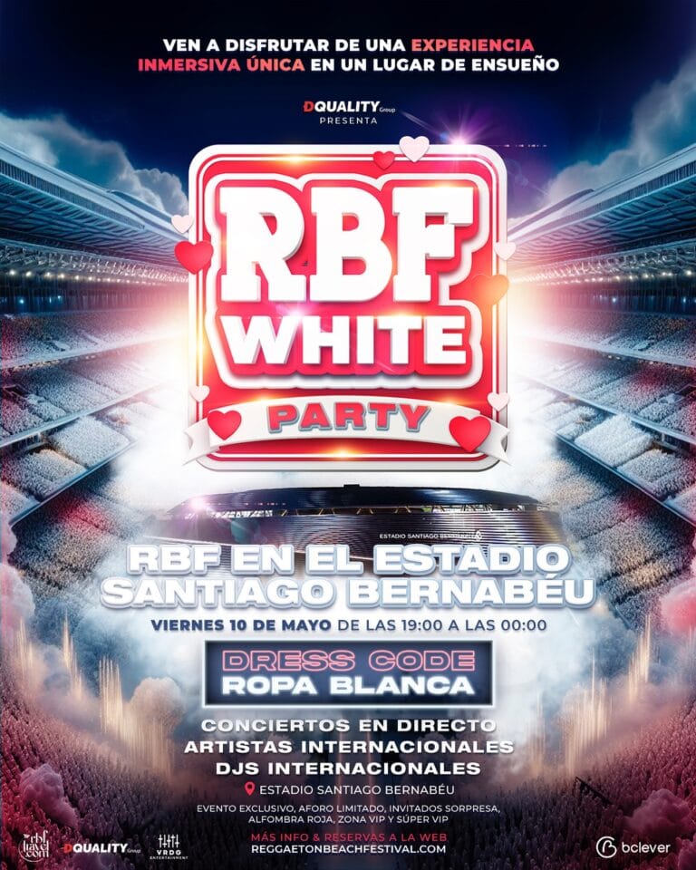 Reggaeton Beach Festival White Party en el Bernabeu 768x960