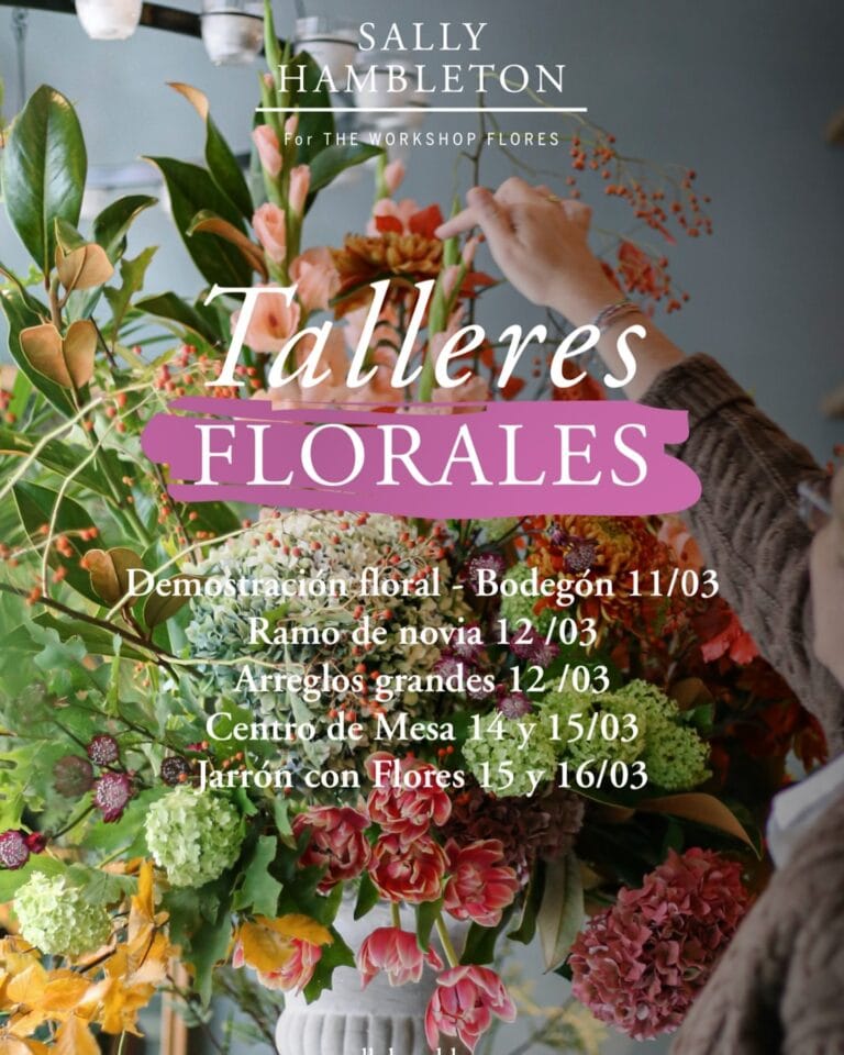 Talleres Florales en Sally Hambleton 768x960