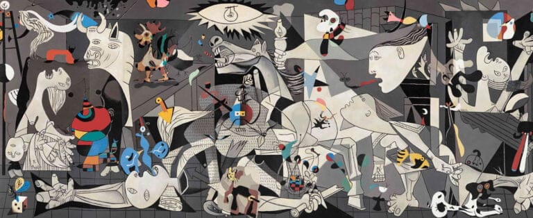 Exposicion Miro visita el estudio de Picasso de Fernando Bellver en el Museo Lazaro Galdiano 1 768x314