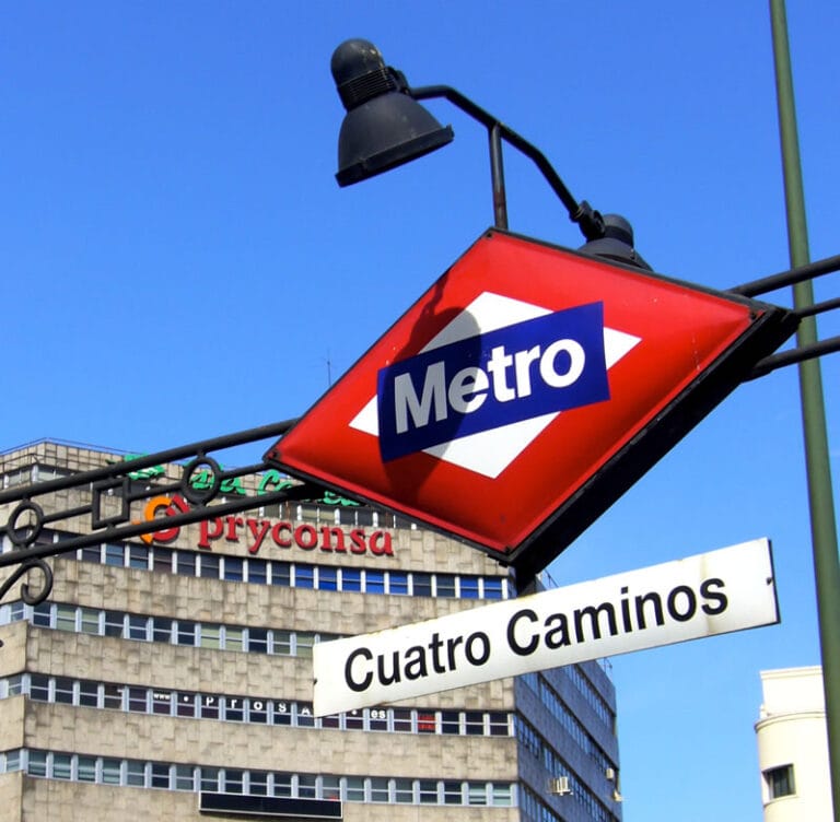 Metro Cuatro Caminos 768x752