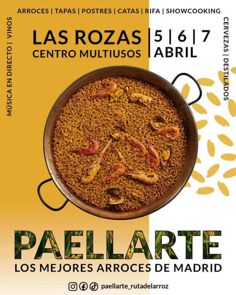 Paellarte Feria de Arroces y Paellas Gourmet en las Rozas 2024 768x960