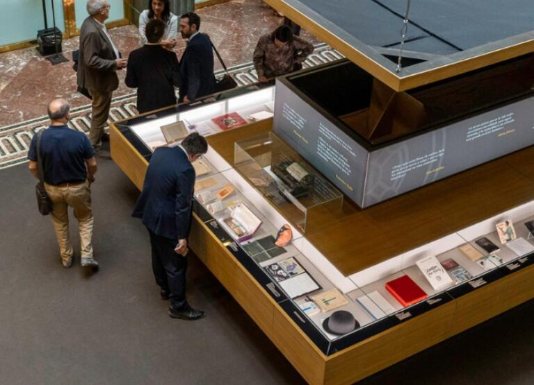 Exposicion La mayor riqueza. Legados escogidos de la Caja de las Letras de El Instituto Cervantes 2 768x555