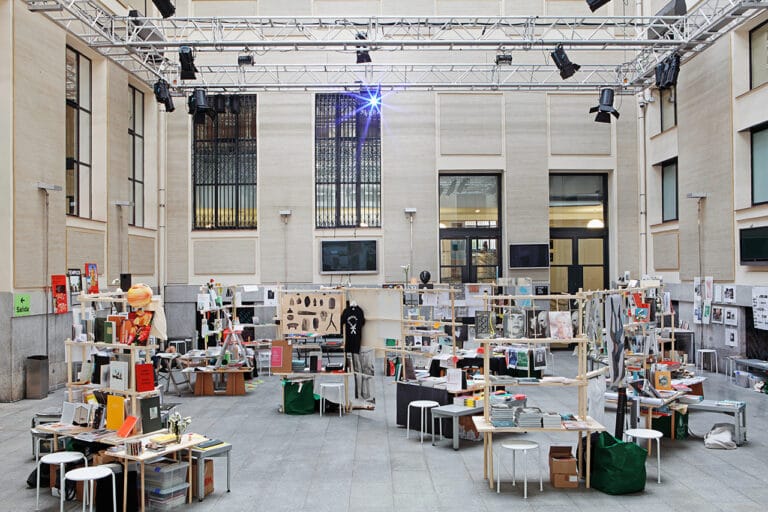 Feria Libros Mutantes Madrid Art Book Fair en La Casa Encendida 768x512