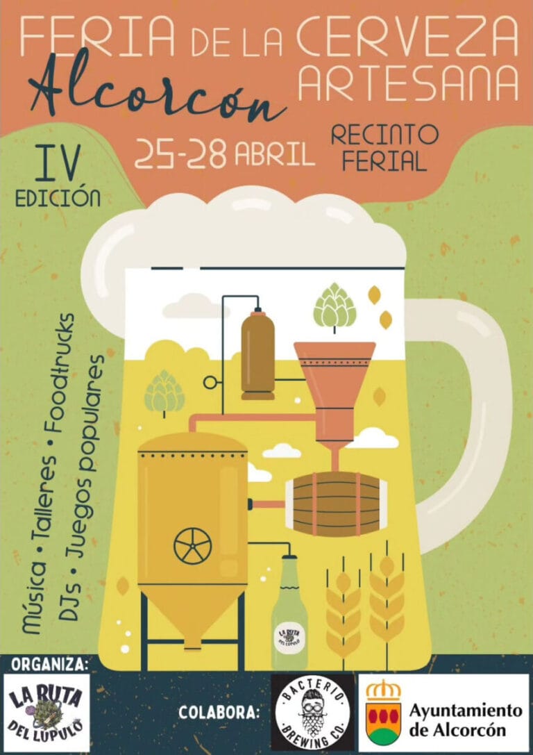 IV Feria de la cerveza artesana de Alcorcon 2024 768x1087